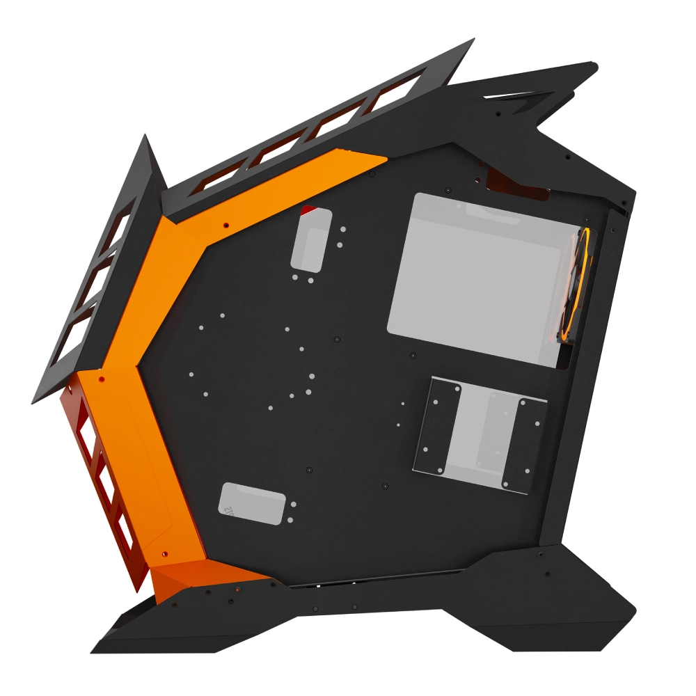 Ant Esports Gaming Cabinet Cypher G3 Black-Orange view 3